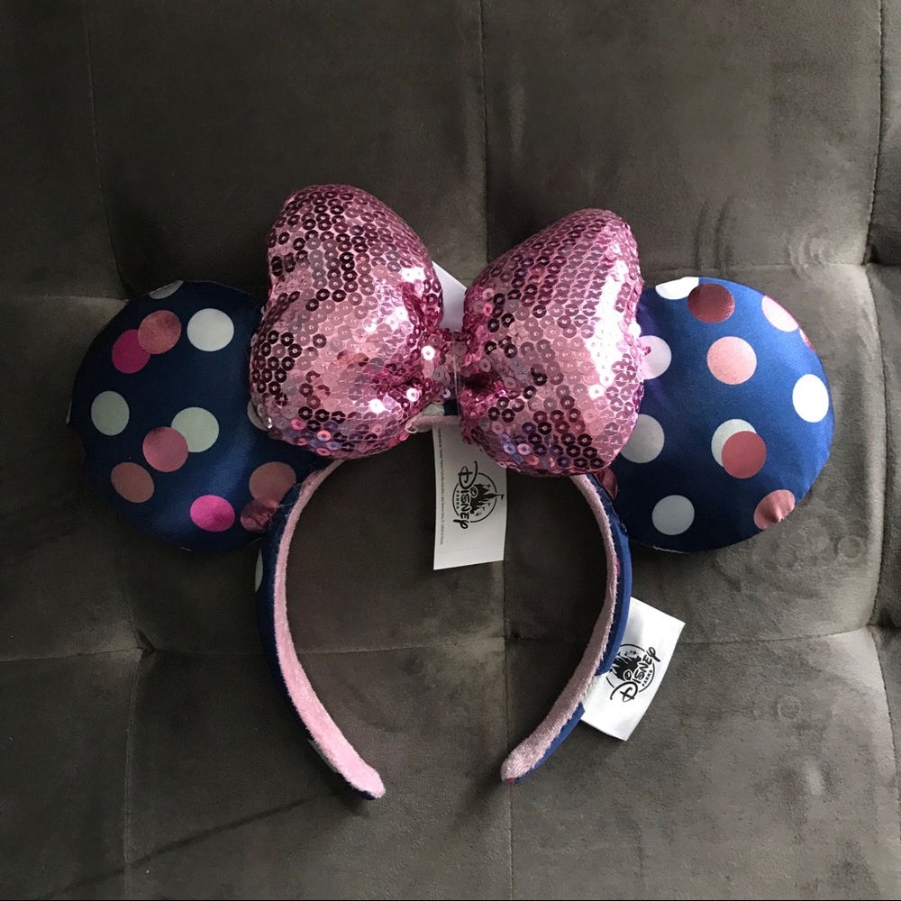 Minnie Mouse Polka Dot Headband